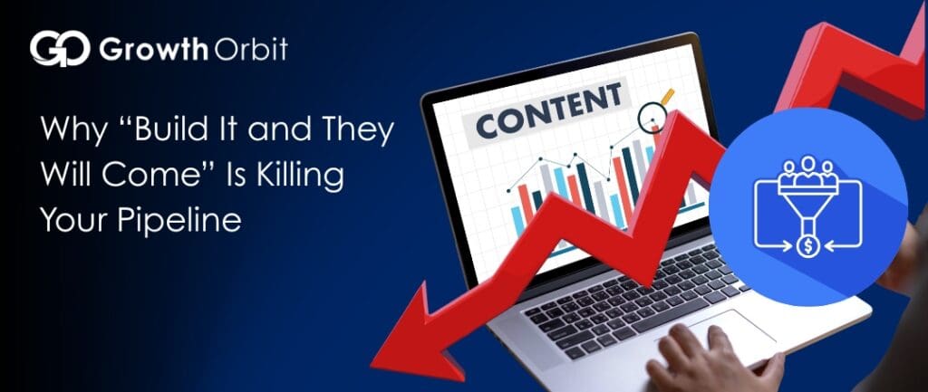 Content saturation makes pure inbound marketing ineffective. Learn why 94% of content gets zero traffic and what B2B marketers must do differently to drive pipeline growth.